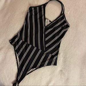 Striped Bodysuit